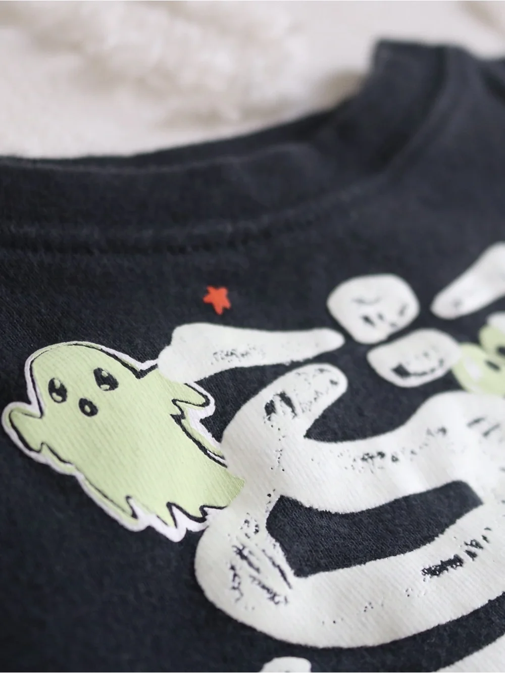 Carters | Glow in the Dark Skeleton Bones Halloween PJ Set Baby Boy Baby Girl